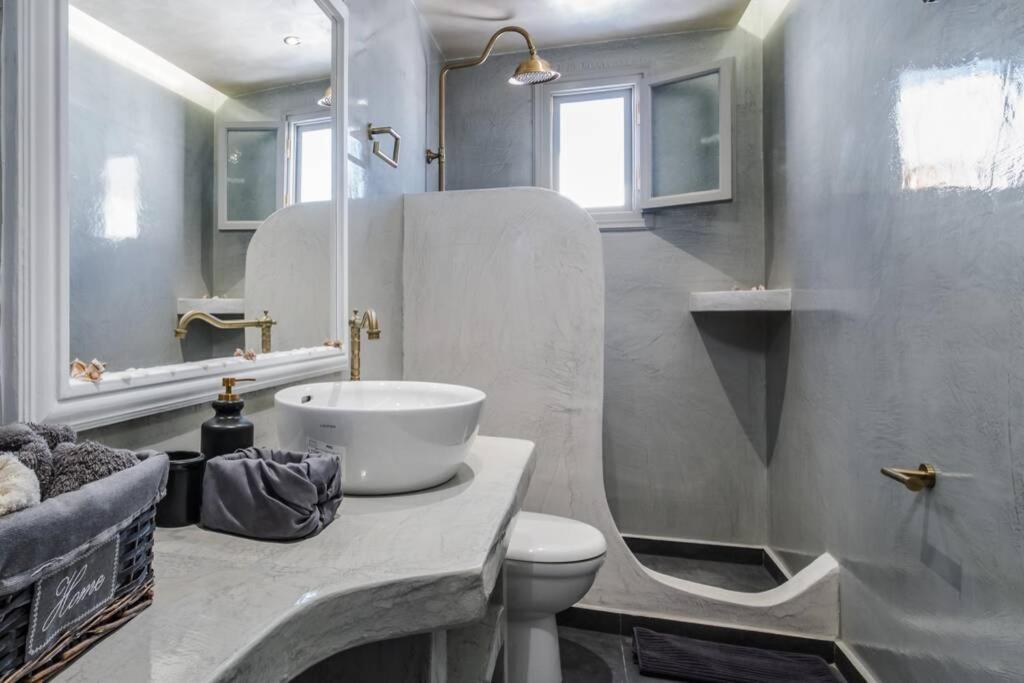 Villa Brouzos- Maisonette With Sea & Mountain View Emporio  외부 사진